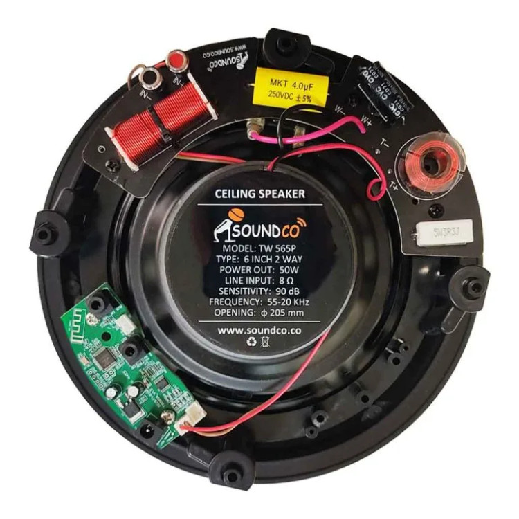 اسپیکر سقفی بلوتوثی برند ساندکو مدل TW565A - اکتیو 50 وات