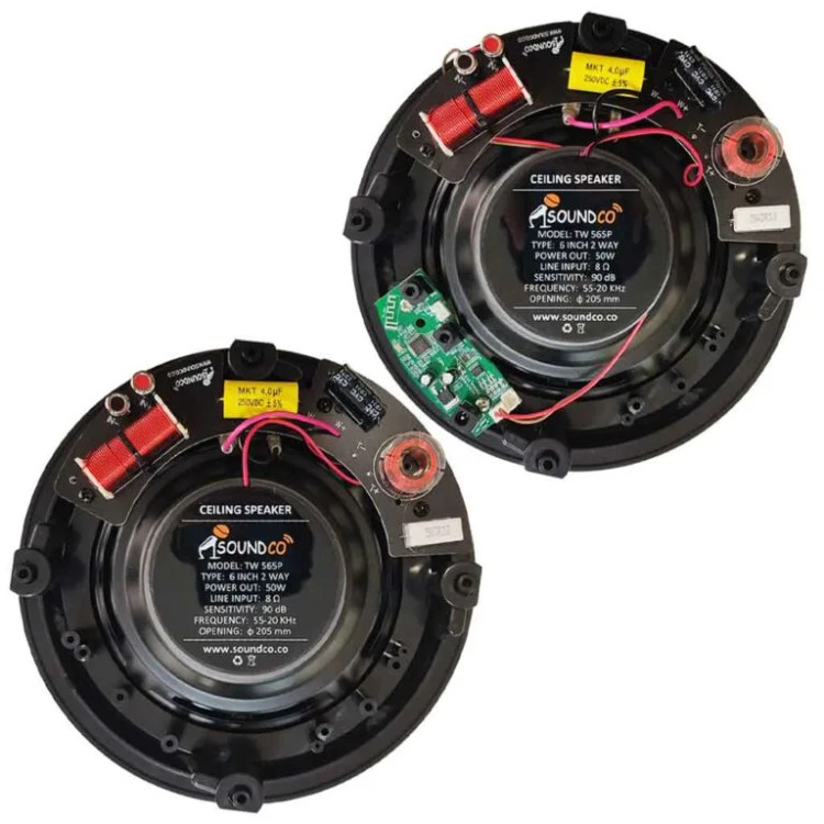 اسپیکر سقفی بلوتوثی ساندکو مدل TW565BT بسته دو عددی